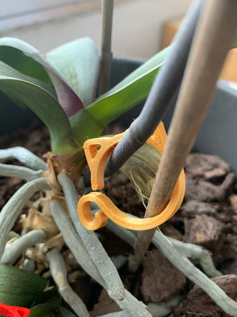 Lisslune | Cat-shaped Plant Clip – Cute Plant Support for Garden and House Plants