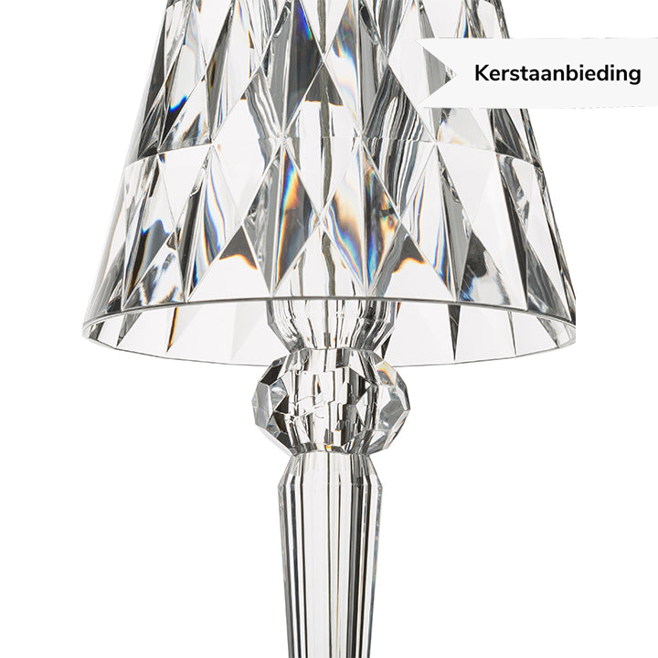 Lisslune | LuxeCrystal Premium LED Table Lamp | Wireless | Dimmable Crystal Lighting | Mood Light & Decoration