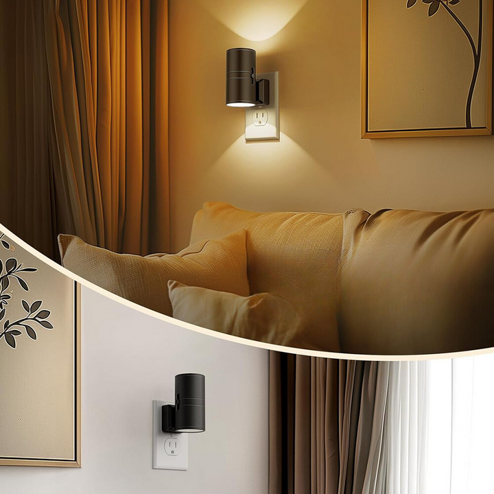 Lisslune | Night light socket with brightness detection and adjustable brightness