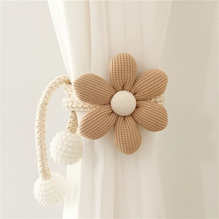 Lisslune | Whimsical Flower Curtain Tie Back