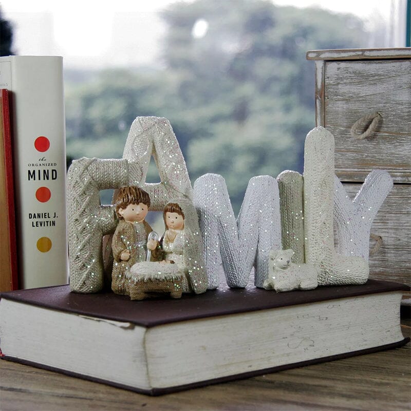 Lisslune | Handicraft Family Nativity Statue