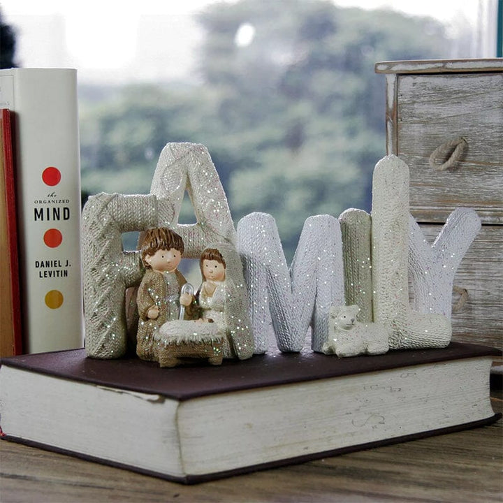Lisslune | Handicraft Family Nativity Statue