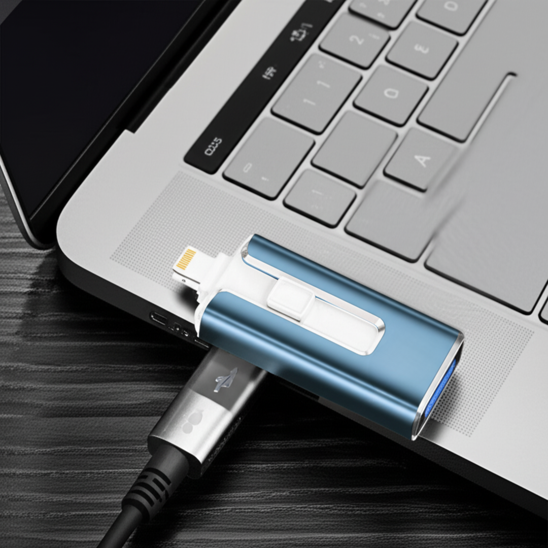 Lisslune | SmartStorage USB stick – Directly Transfer Files Without Internet