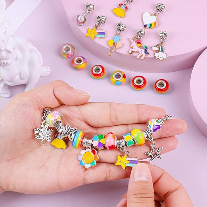 Lisslune | Handmade Bead Bracelet Set for Children