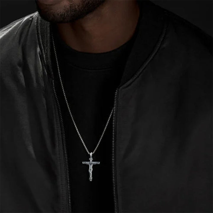 Lisslune | Titanium Steel Cross Pendant Necklace