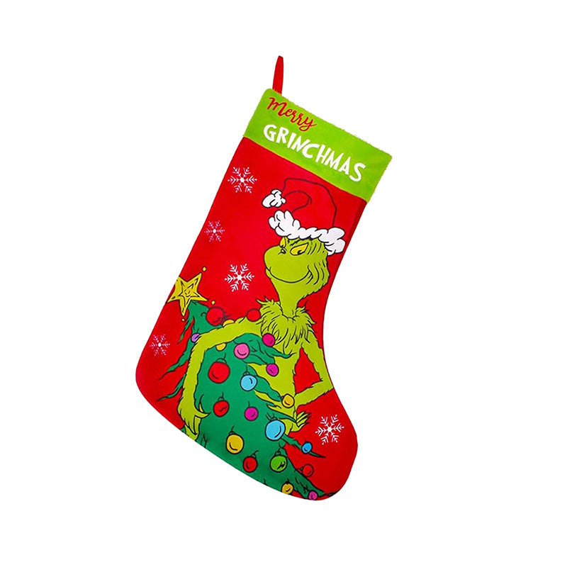 Lisslune | Green Christmas Stockings Christmas Decorations