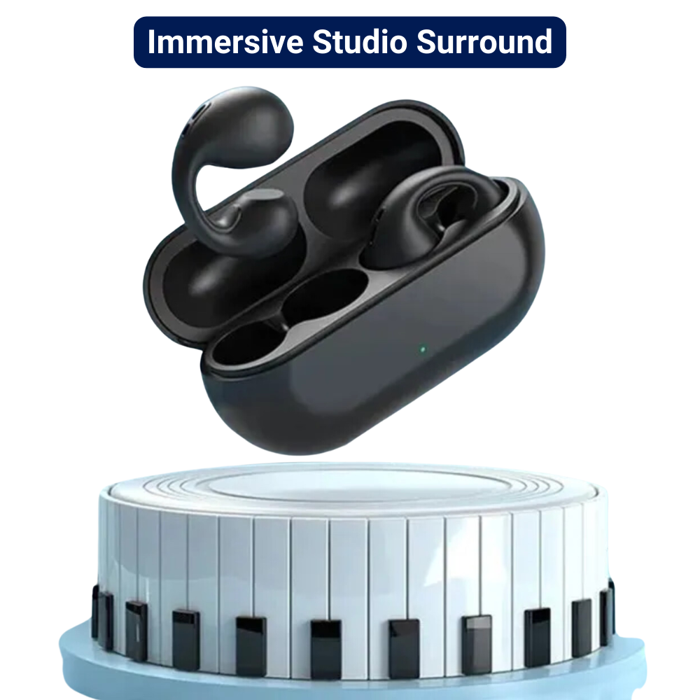 Lisslune | Wireless Bone Conduction Earphones – Ideal for Small Ears with Comfortable Fit