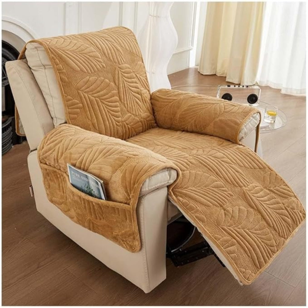 Lisslune | Verdant Leaf Pattern Recliner Cover