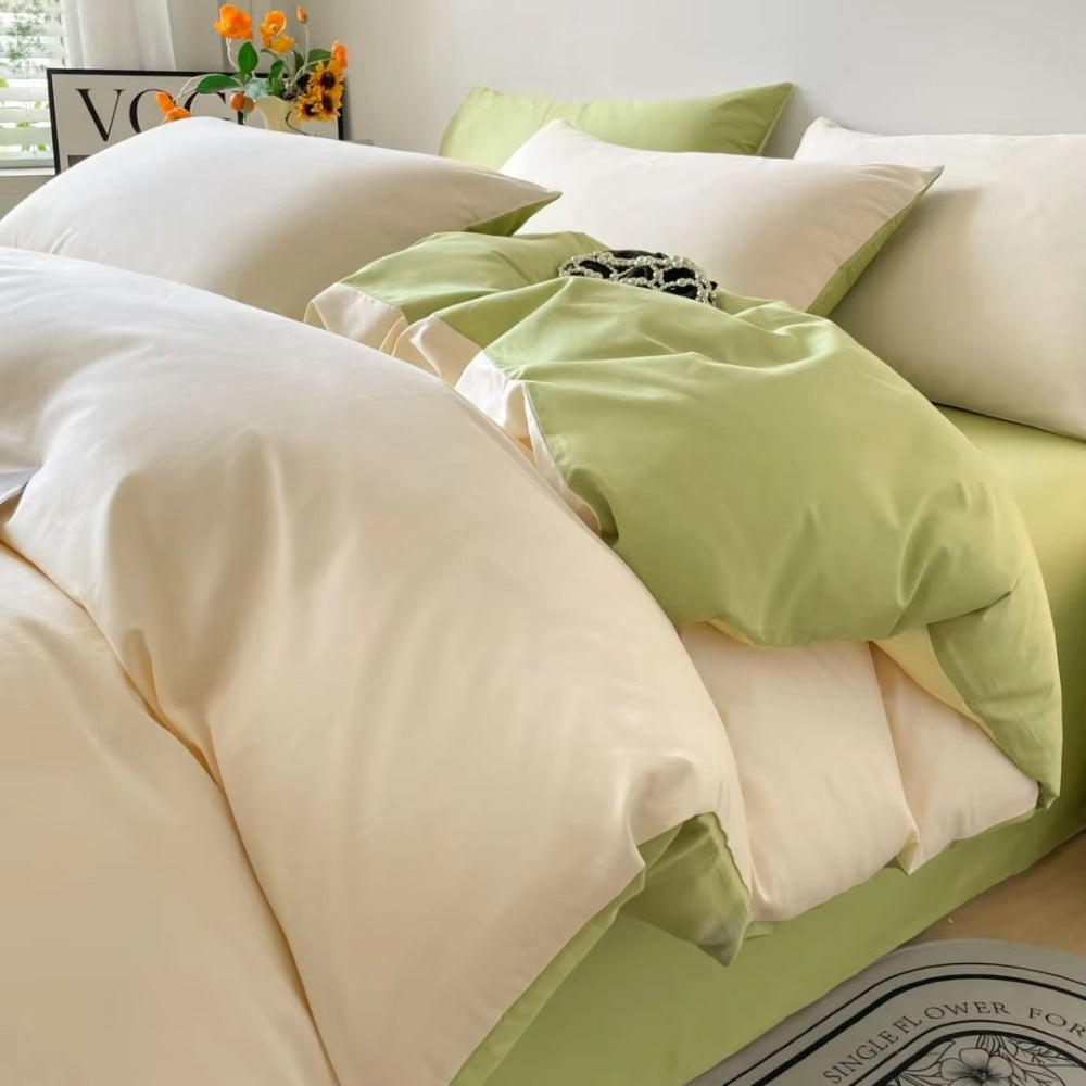 Lisslune | Lustova Cotton Duvet Cover | 3pcs Set