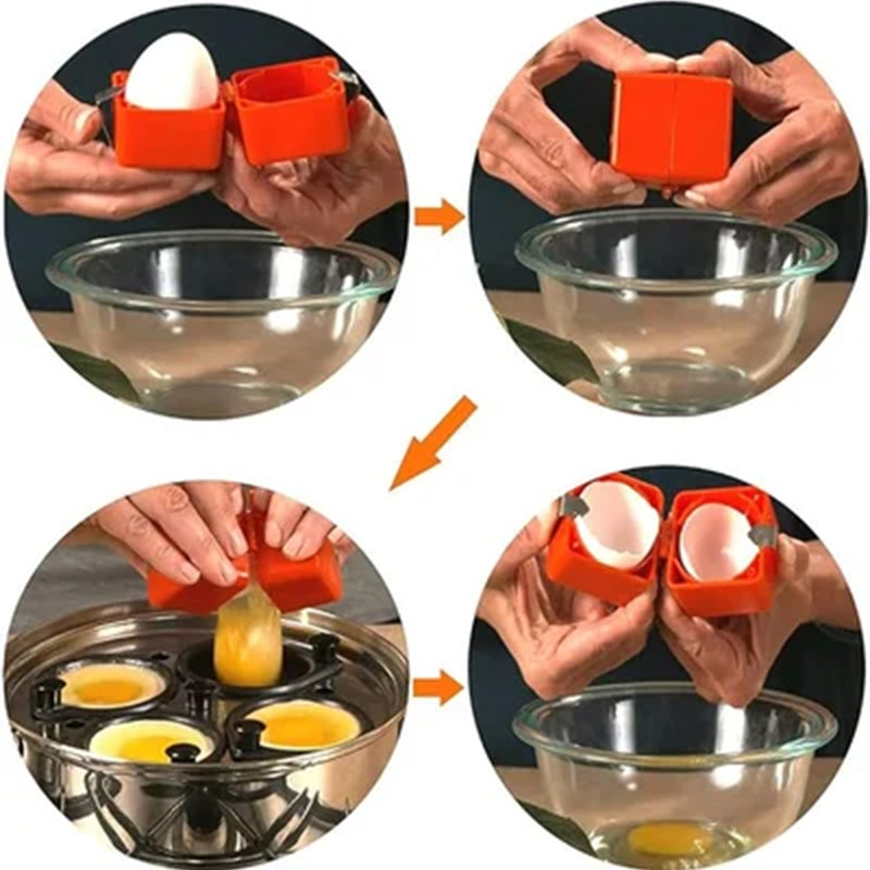 Lisslune | Egg Cube Egg Separator Insert Handheld