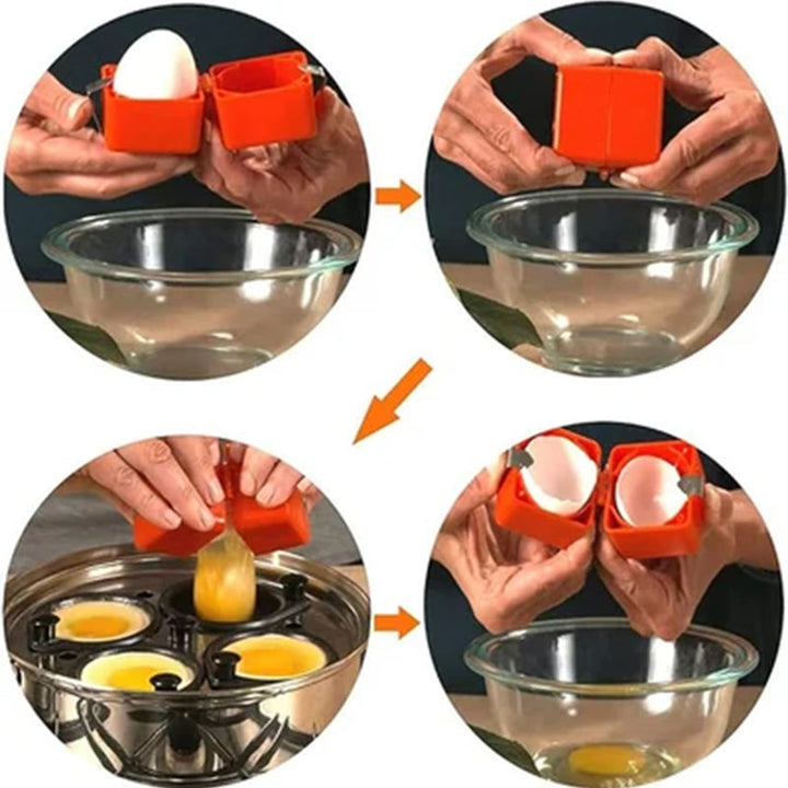 Lisslune | Egg Cube Egg Separator Insert Handheld