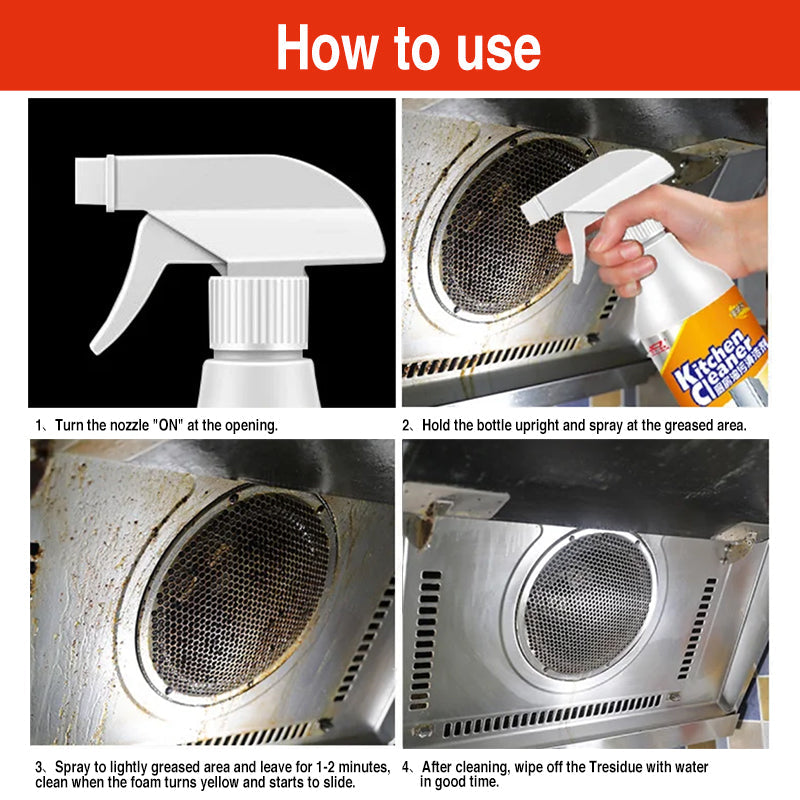 Lisslune | Kitchen Foam Cleaner (500ml)