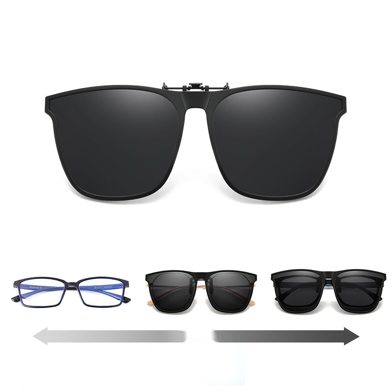 Lisslune | New polarized clip-on folding sunglasses