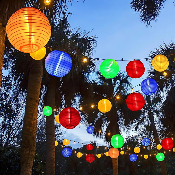 Lisslune | LumiFest – Solar-powered paper lantern lights