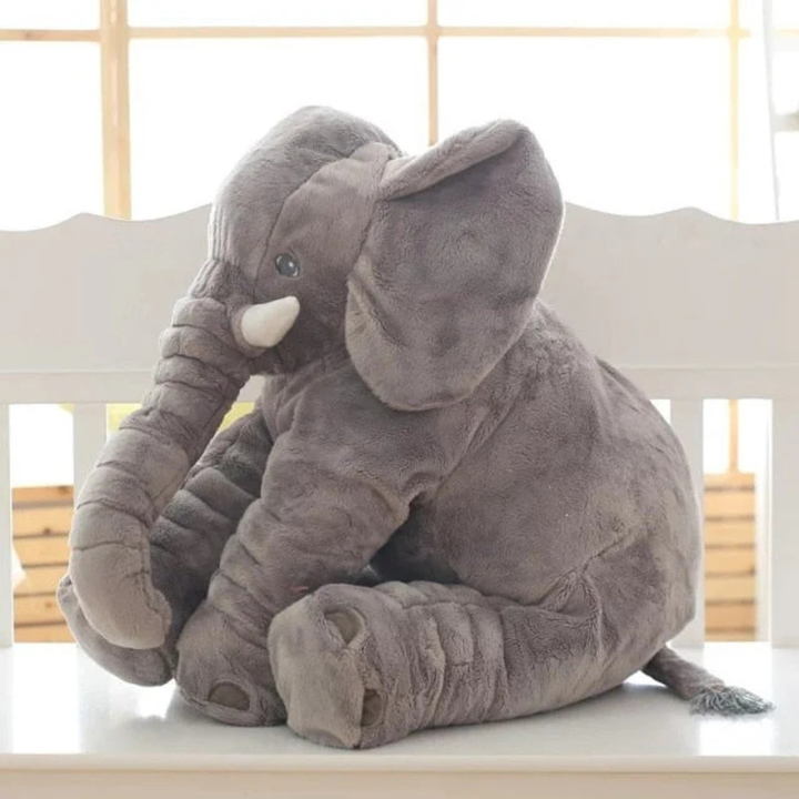 Lisslune | SnuggleTrunk Soft Plush Elephant Cuddle Cushion