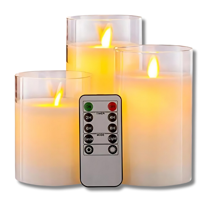 Lisslune | Electric Candles | 3 adjustable LED lights
