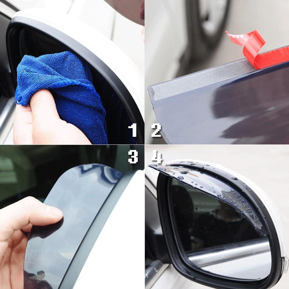 Lisslune | Car Rearview Mirror Rain Cover (2 Pieces)