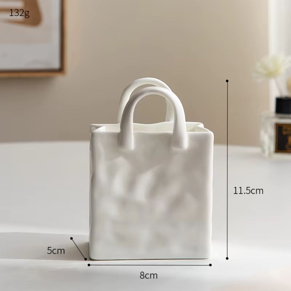Lisslune | Tote-Style Ceramic Vase