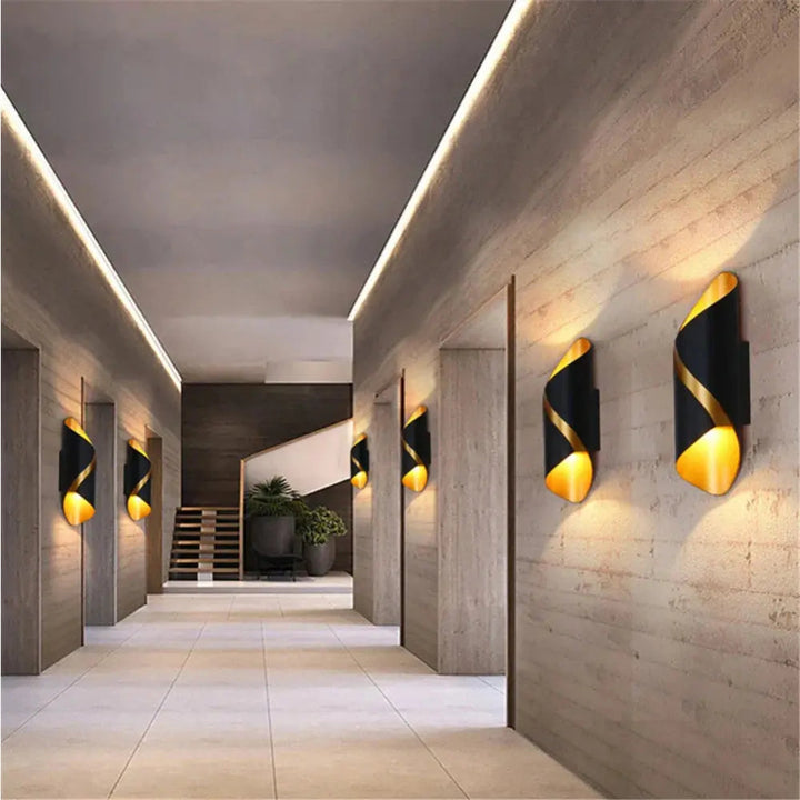Lisslune | VividAura – Sleek LED Wall Light for Stylish Outdoor Spaces