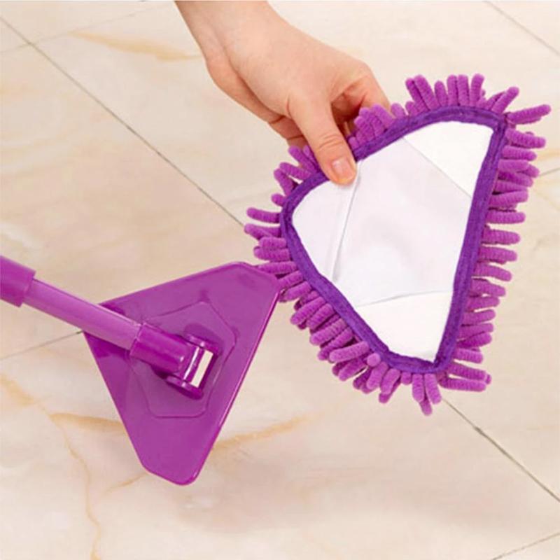 Lisslune | Rotatable adjustable triangular mop