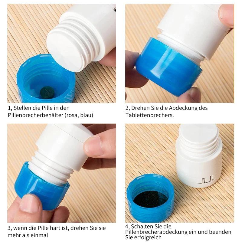 Lisslune | 2 in 1 Pill Organizer and Crusher