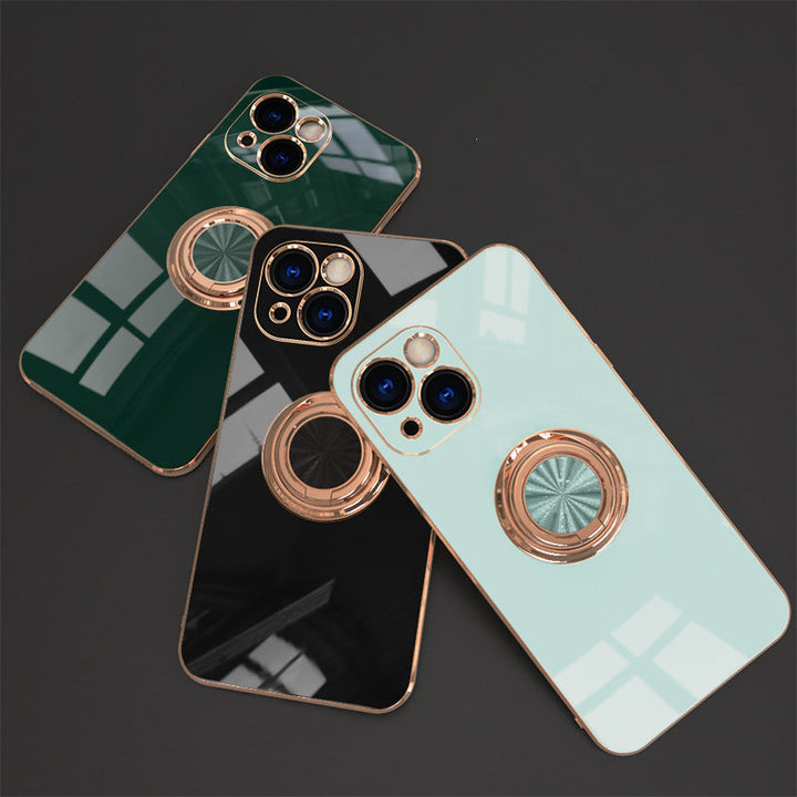 Lisslune | Plated iPhone Case with Ring