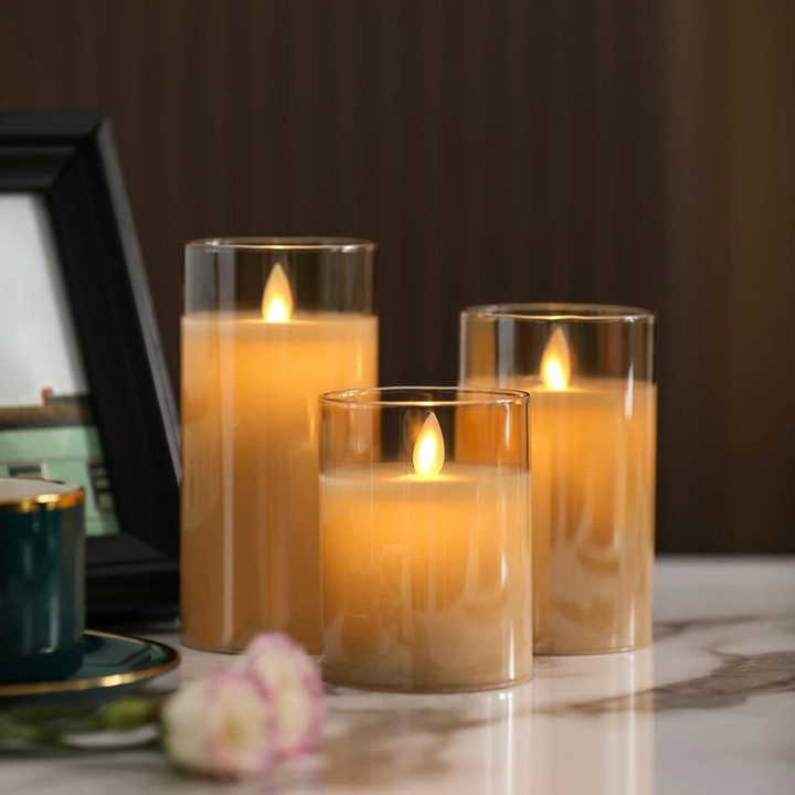Lisslune | Electric Candles | 3 adjustable LED lights