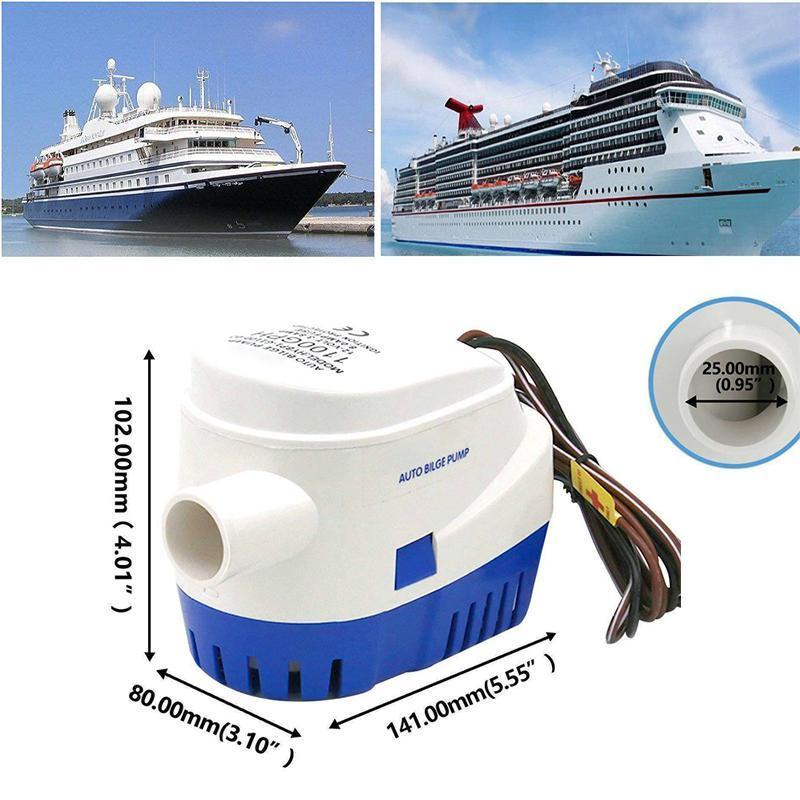 Lisslune | Automatic Boat Dive Pump - Bilge Pump
