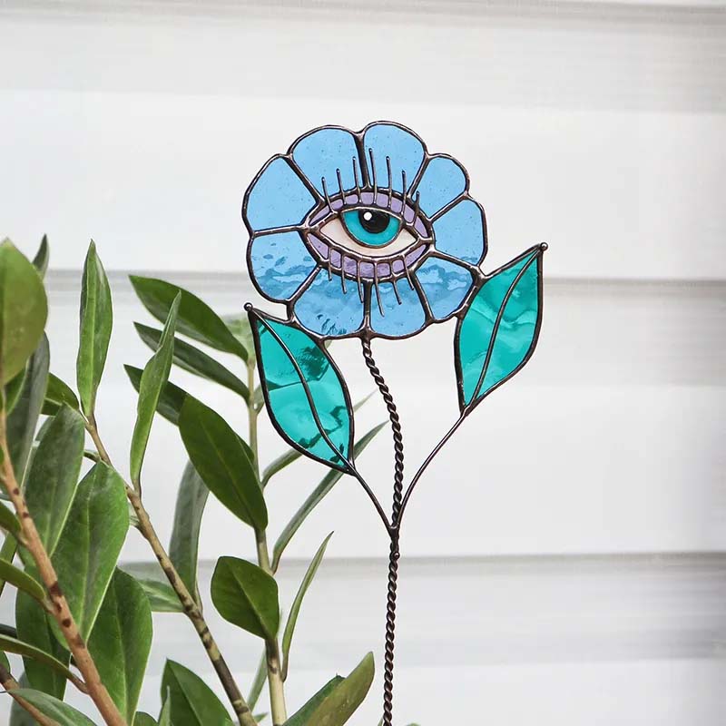 Lisslune | Early Halloween💀Skull Stained Glass Plant