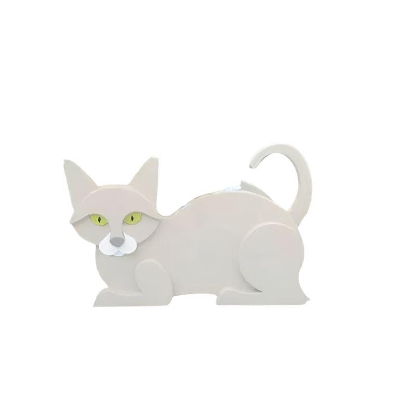 Lisslune | PurrPot Decorative cat-shaped plant pots