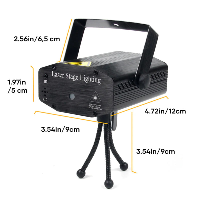 Lisslune | Remote Control Laser Stage Light