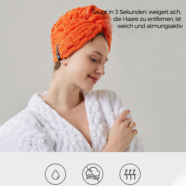 Lisslune | Hat made of coral fleece for dry hair