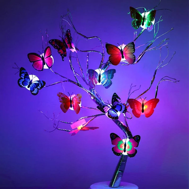 Lisslune | LumiWings - 3D colorful LED butterfly night lights
