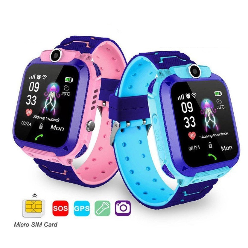Lisslune | Smartwatch for kids with camera - waterproof, GPS tracking and call function