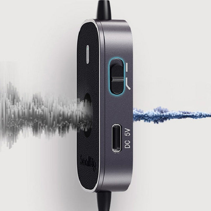 Lisslune | Omnidirectional Lavalier/Lapel Microphone, with Noice Cancellation Tech For Recording & Live