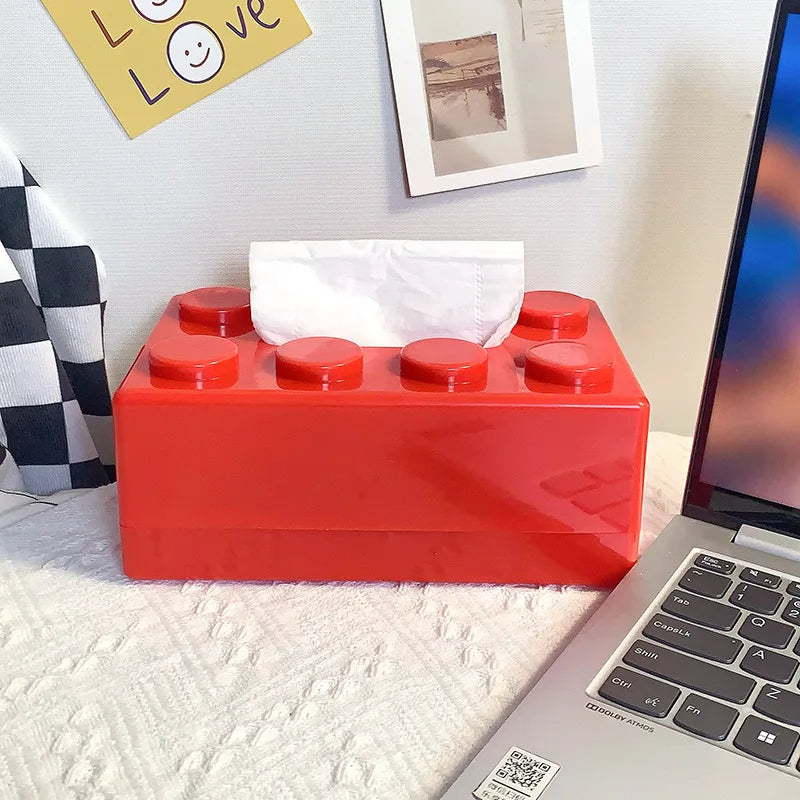 Lisslune | MiniCover - Refill Silk Box in Block Design