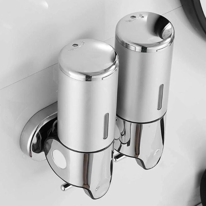 Lisslune | DuoPure Wall Dispenser – Stylish Soap Dispenser for a Tidy Bathroom