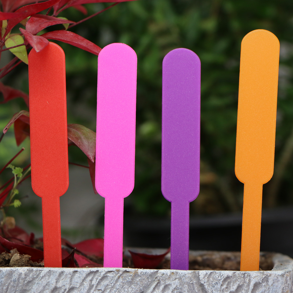 Lisslune | Colorful Plant Markers Made of Plastic – Weatherproof & Rewritable