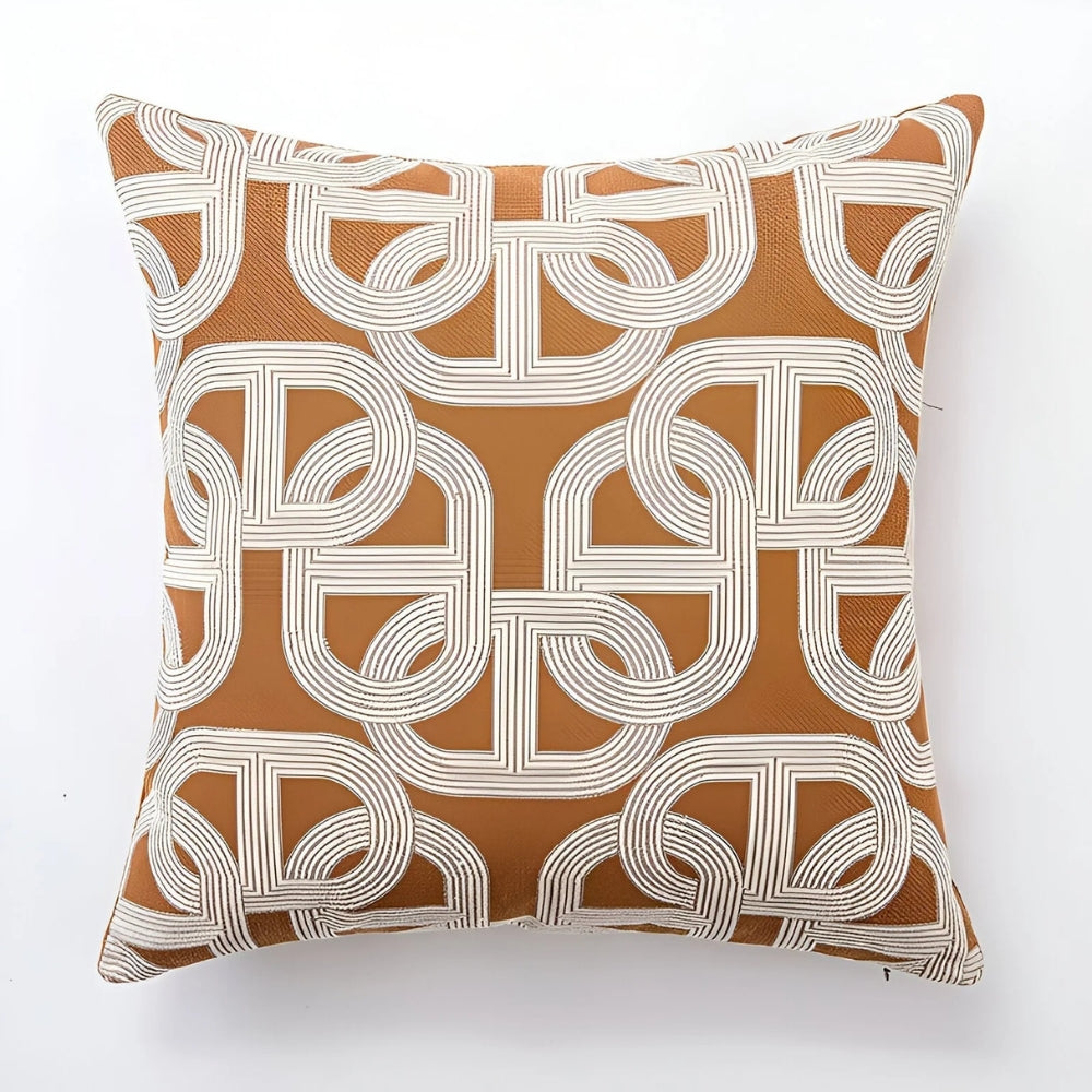 Lisslune | Modern Interlock Pattern Cushion Cover
