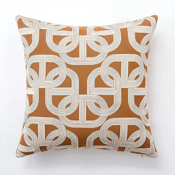 Lisslune | Modern Interlock Pattern Cushion Cover