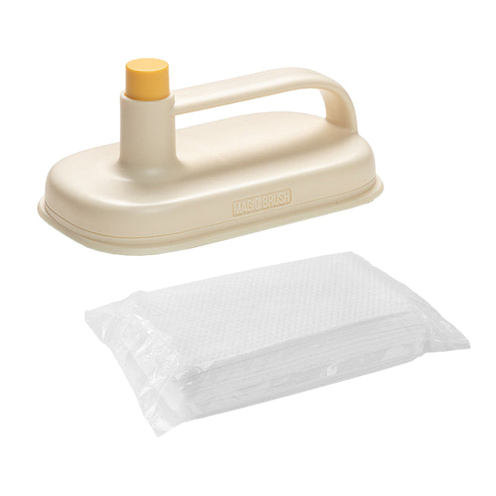 Lisslune | Kitchen cleaning brush & interchangeable disposable magic cloth