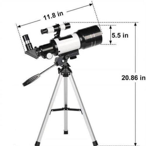 Lisslune | Professional Astronomical Telescope with 150x Zoom – Perfect for Moon Watching