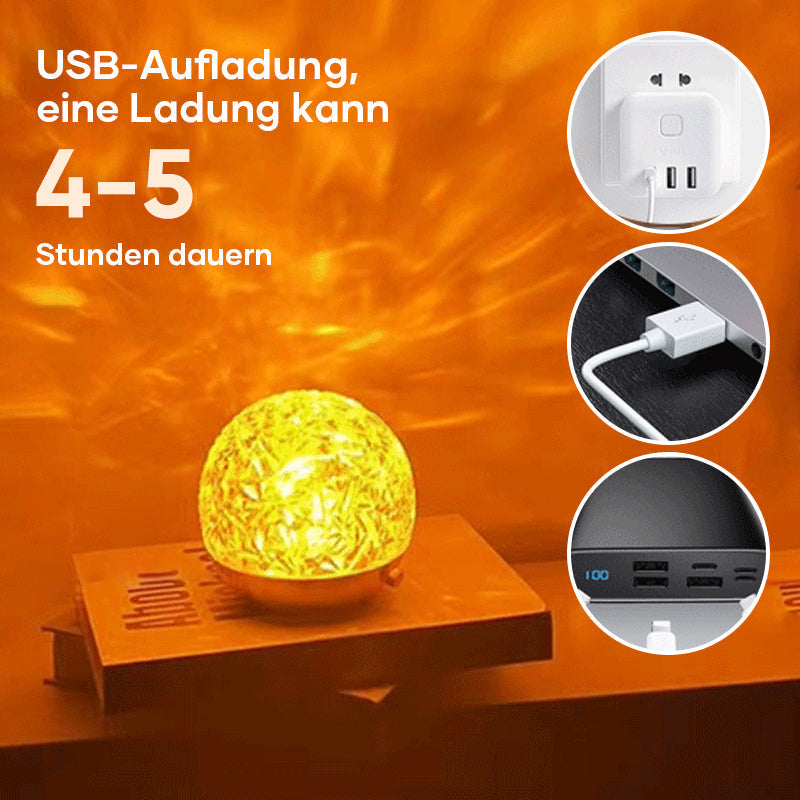 Lisslune | Water wave dynamic projection atmosphere lamp