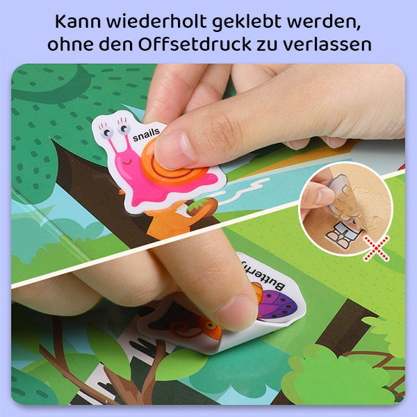 Lisslune | Portable Educational Jelly Book