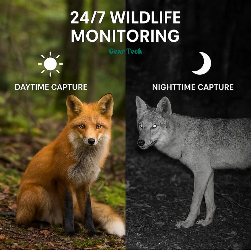 Lisslune | Night Vision Outdoor Wildlife Animal Camera
