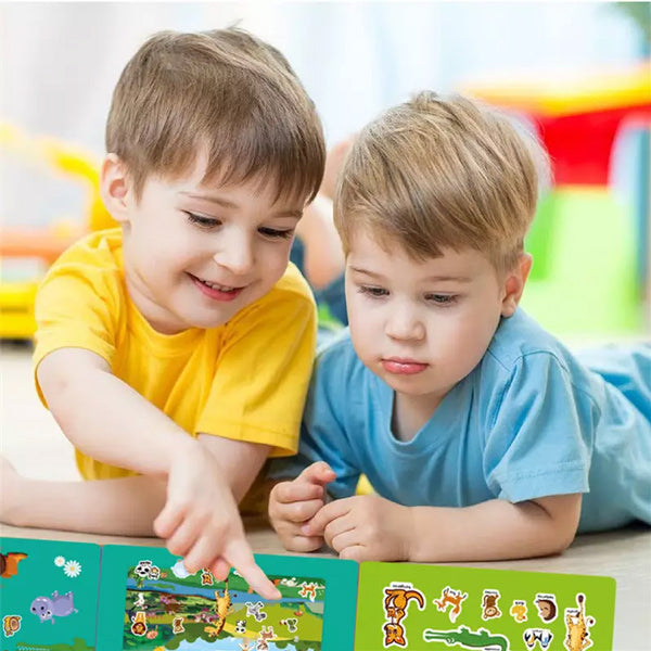 Lisslune | Portable Educational Jelly Book