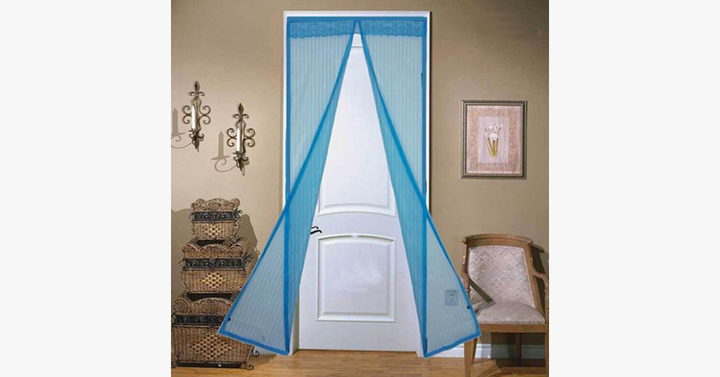 Lisslune | Magnetic Mesh Insect Protection Door - Your ultimate protection against insects this summer!