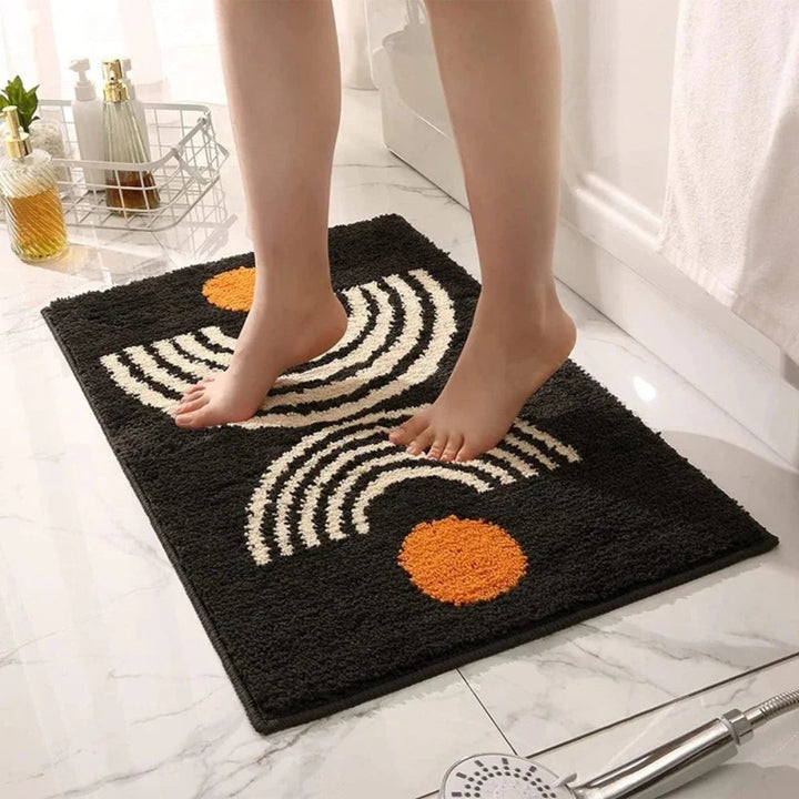 Lisslune | Serene Sunrise Non-Slip Bath Mat