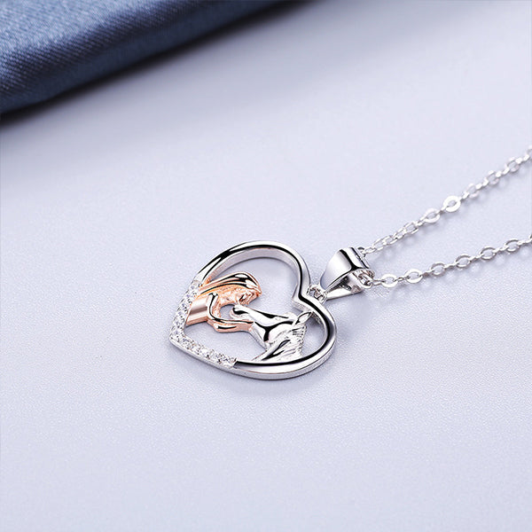 Lisslune | Girl and Horse Necklace Chain
