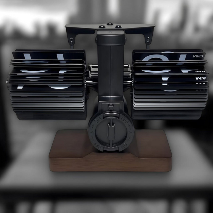 Lisslune | RetroFlip Silent Flip Clock – Vintage Style with Modern Precision
